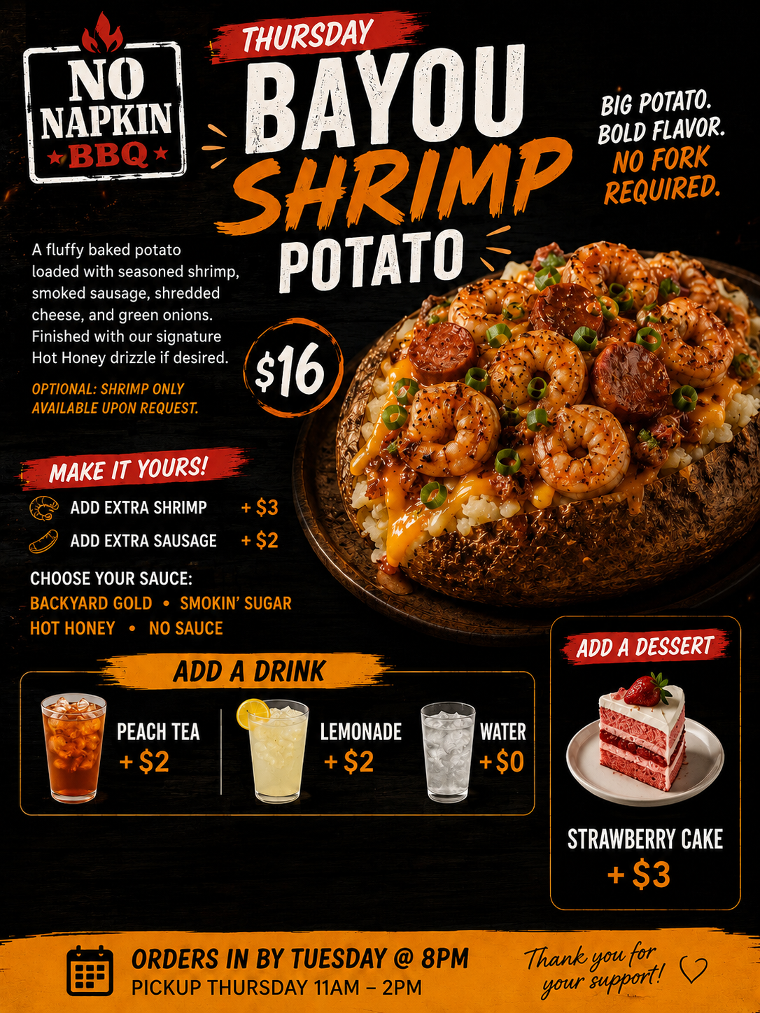 Bayou Shrimp Potato