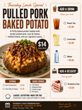 Pulled Pork Baked Potato